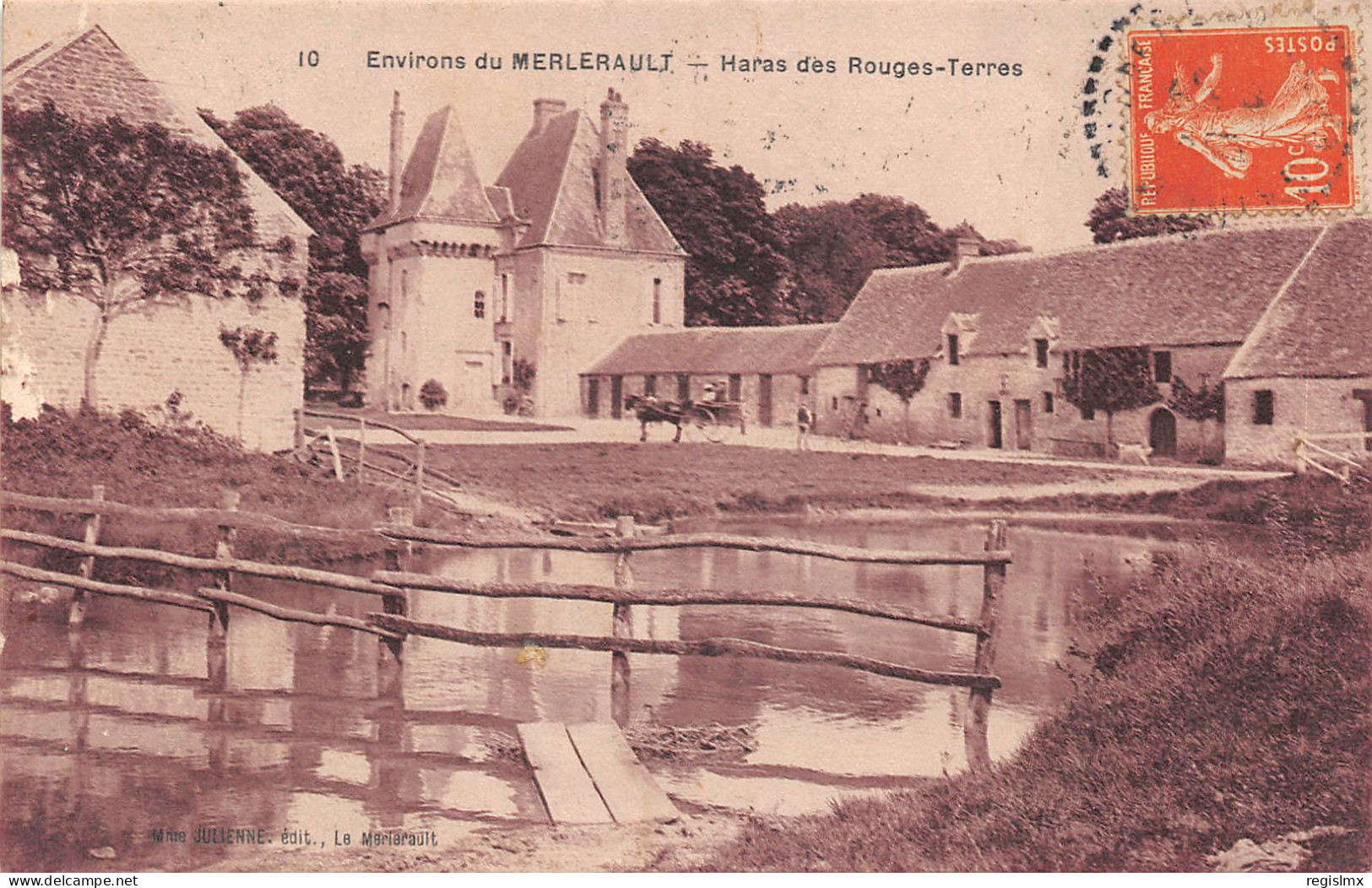 61-LE MERLERAULT-HARAS DES ROUGES TERRES-N°2156-A/0283 - Le Merlerault