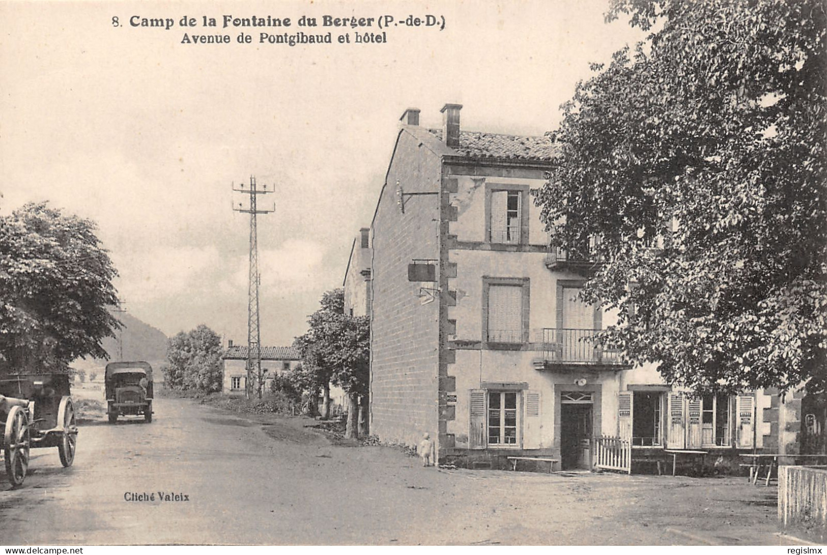 63-CAMP DE LA FONTAINE DU BERGER-N°2156-F/0063 - Sonstige & Ohne Zuordnung