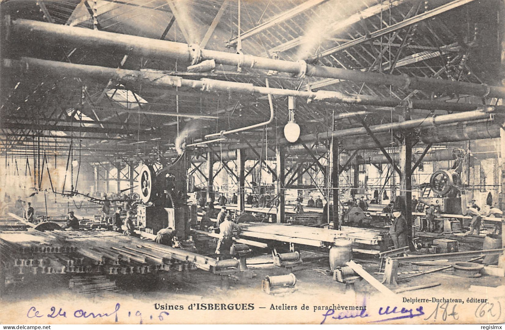 62-ISBERGUES-USINES-N°2156-D/0349 - Isbergues