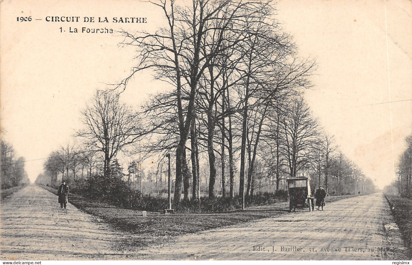 72-LA FOURCHE-CIRCUIT DE LA SARTHE-N°2157-D/0337 - Otros & Sin Clasificación