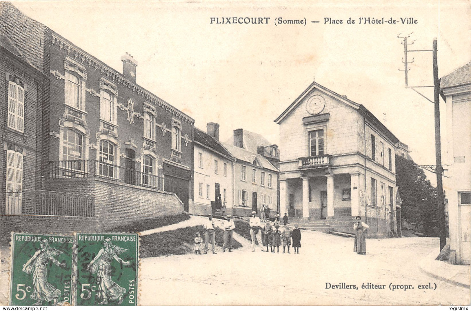 80-FLIXECOURT-N°2157-H/0107 - Flixecourt