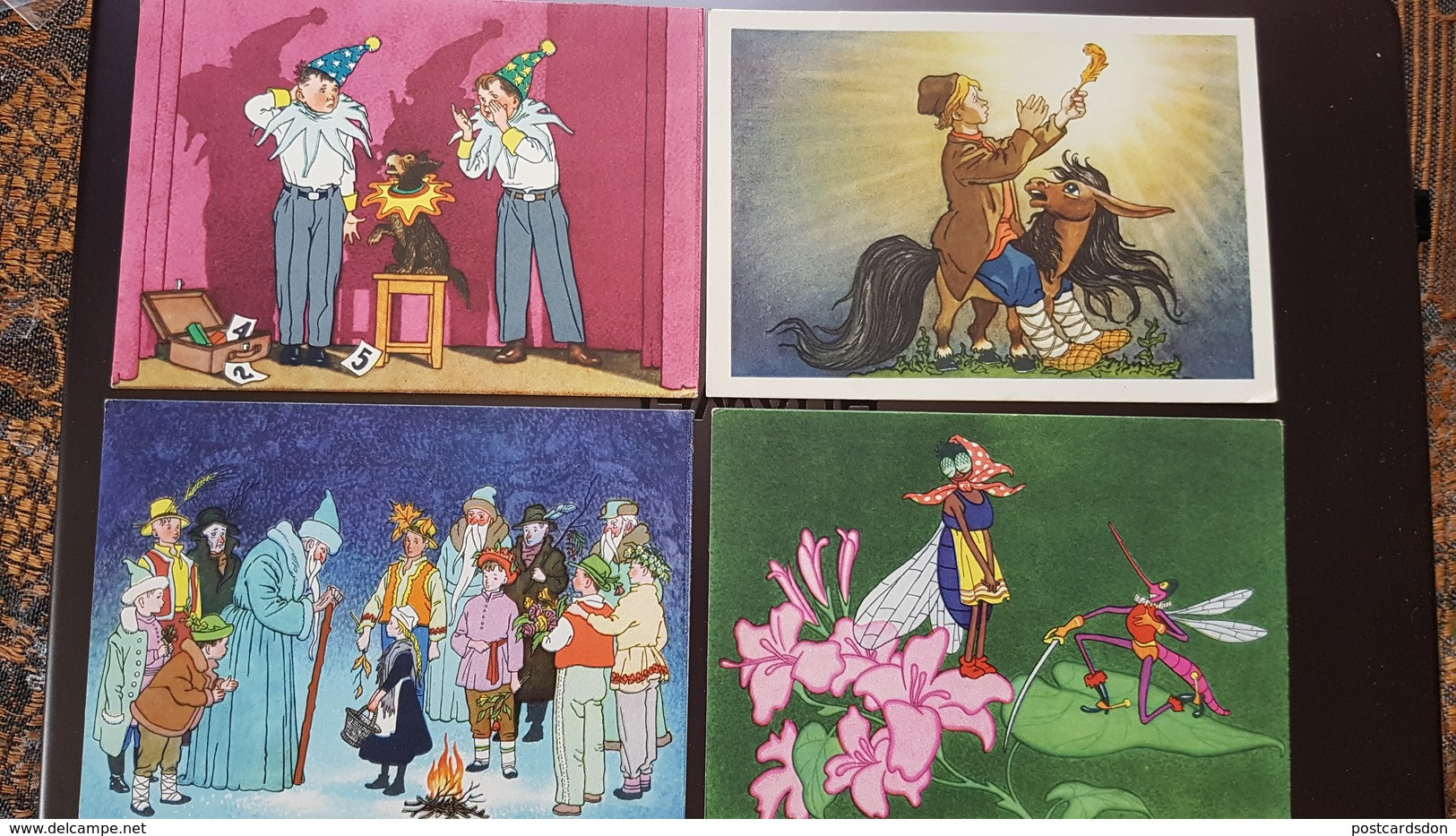 Russie, Fairy Tale  - 18 PCs Lot - "HEROES OF THE CHILDREN BOOKS" By Painter Walk -  1959 - Contes, Fables & Légendes