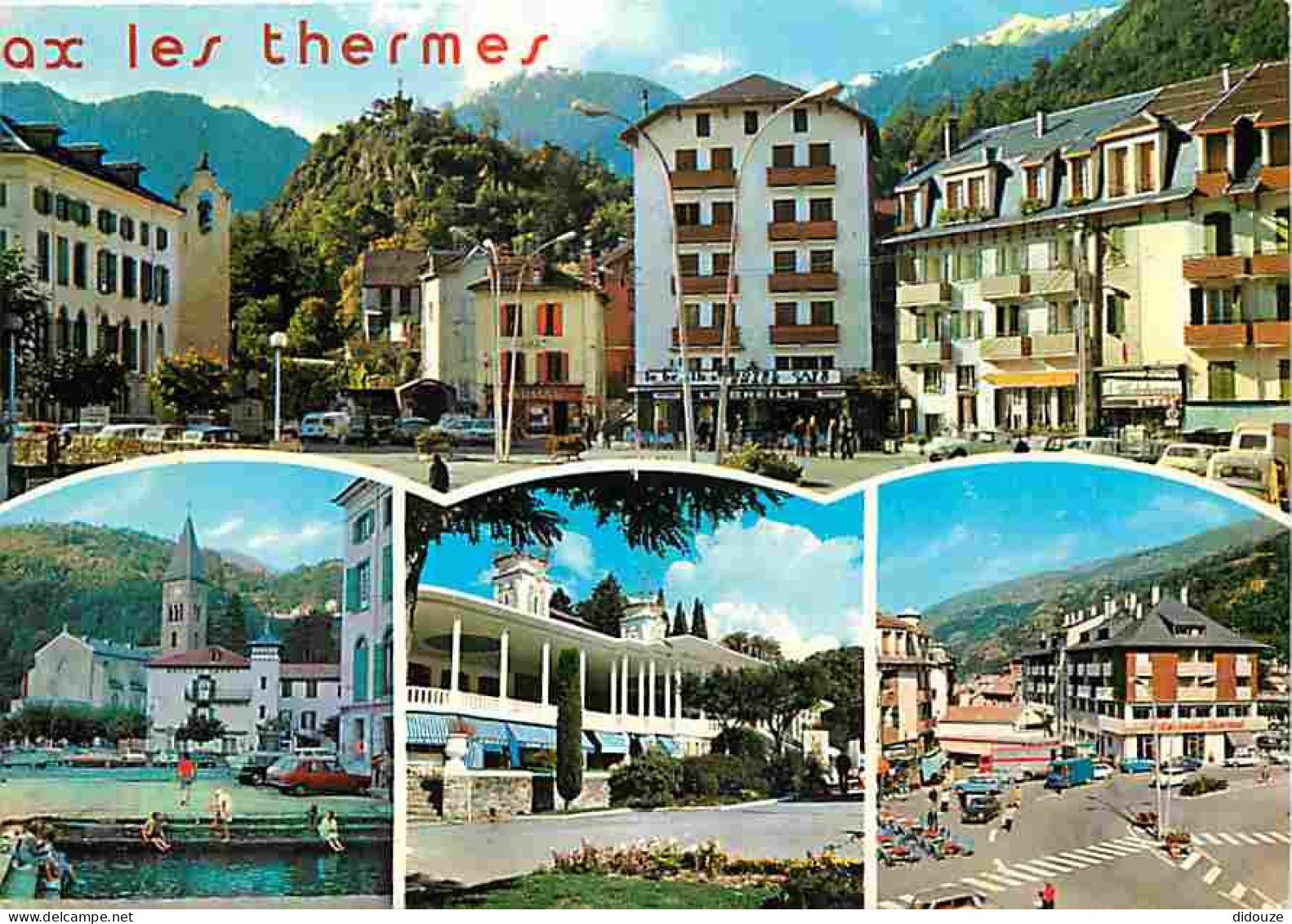 09 - Ax Les Thermes - Multivues - Automobiles - Carte Neuve - CPM - Voir Scans Recto-Verso - Ax Les Thermes