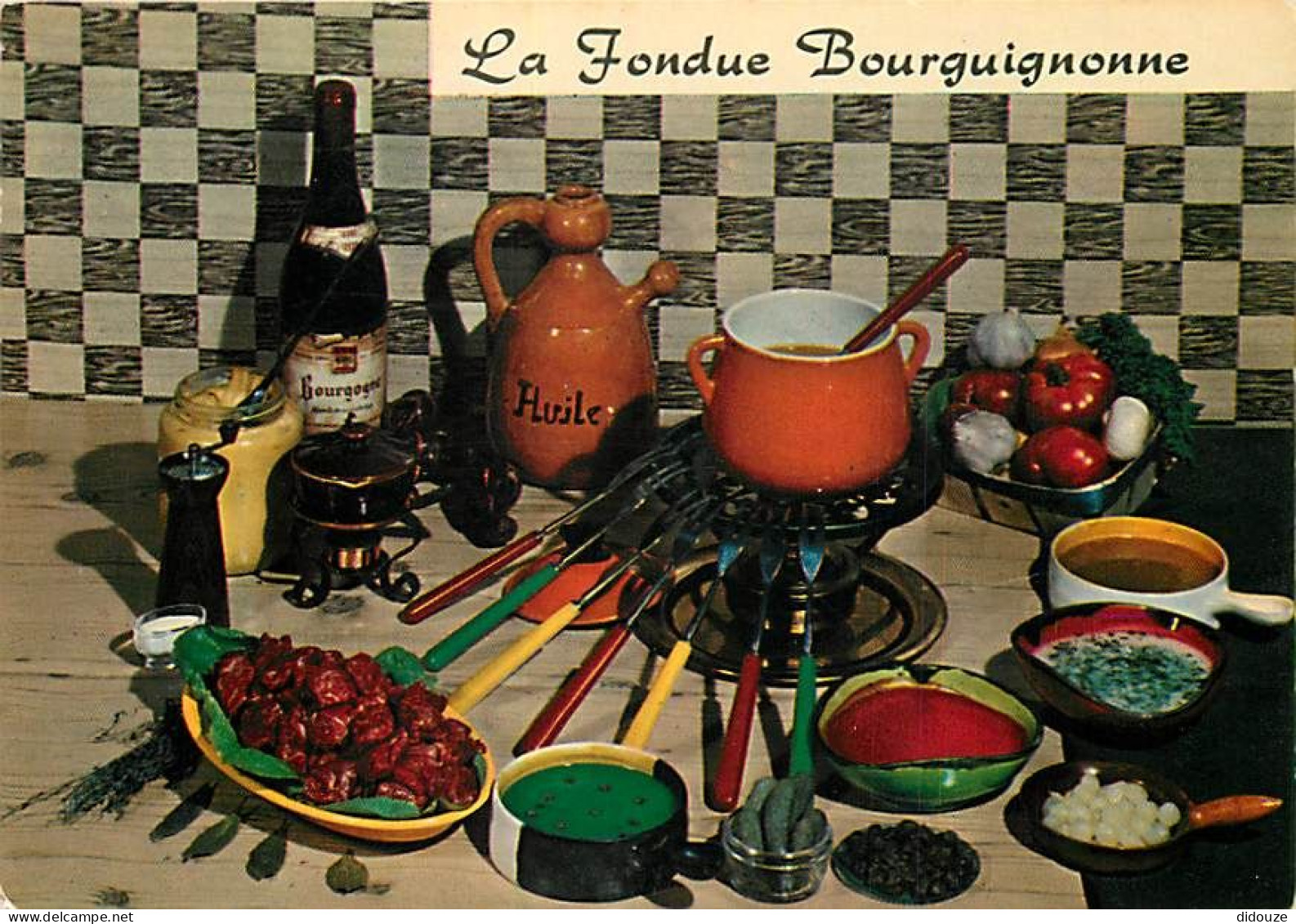 Recettes De Cuisine - Gastronomie - CPM - Voir Scans Recto-Verso - Recettes (cuisine)