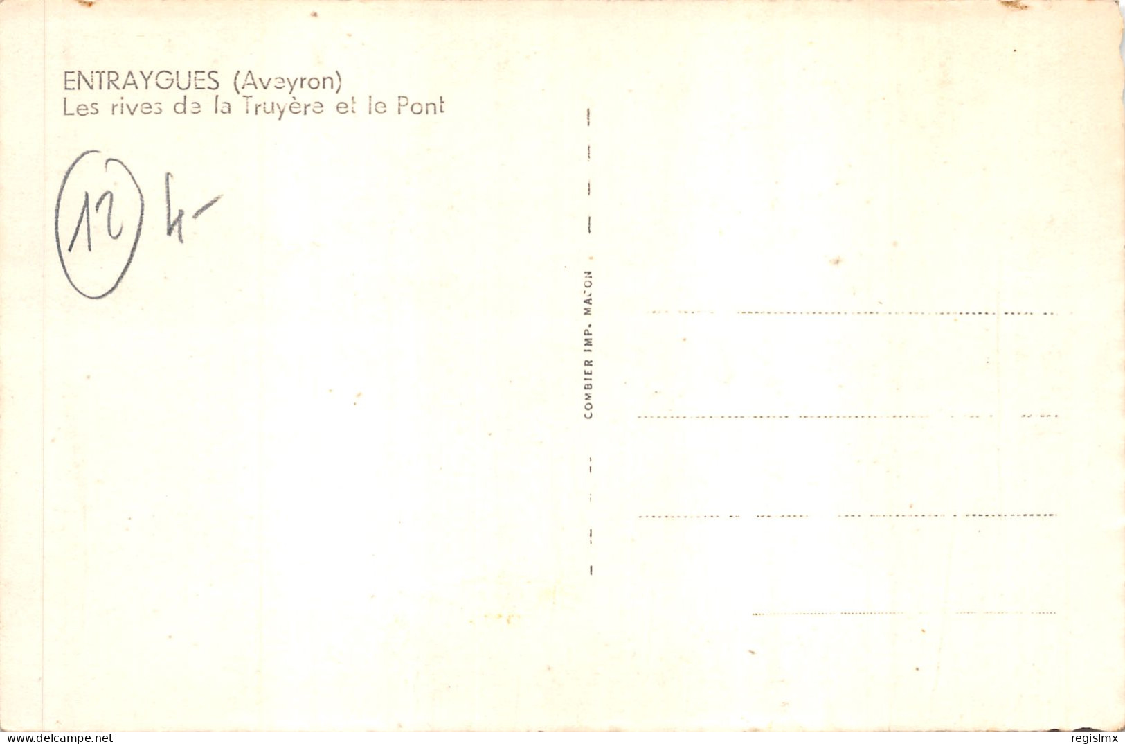 12-ENTRAYGUES-N°2160-D/0247 - Sonstige & Ohne Zuordnung