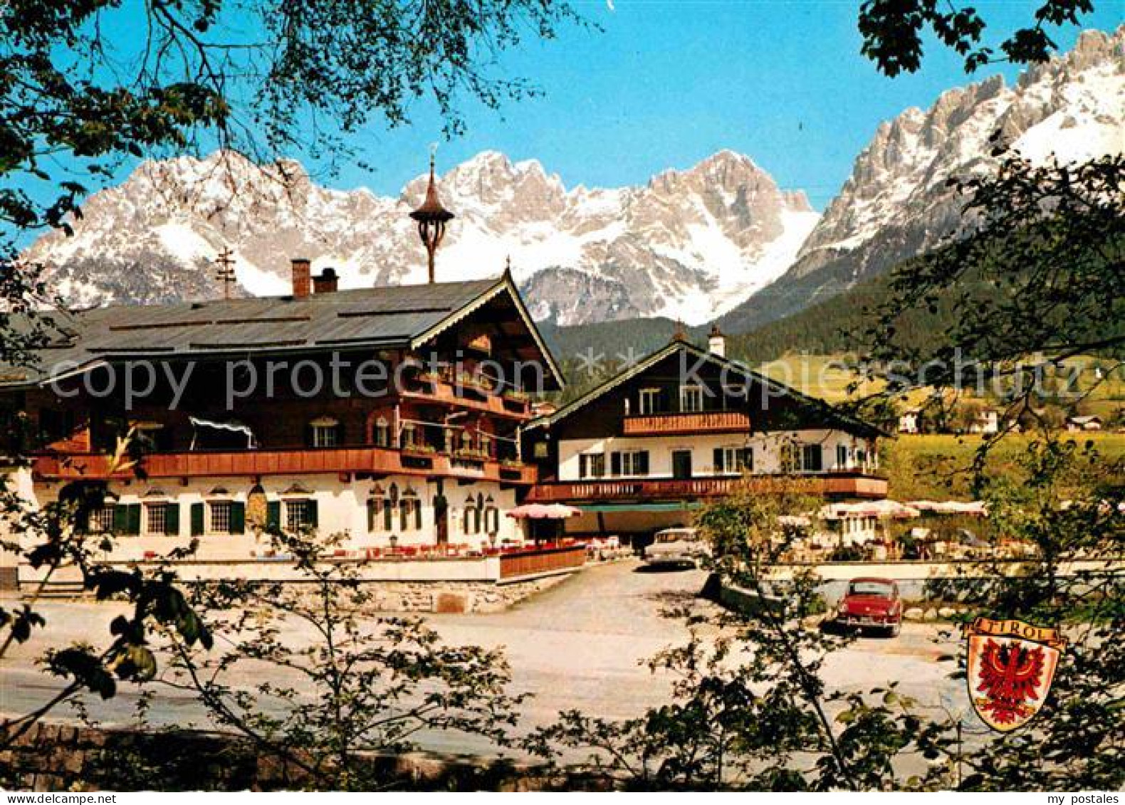 72619423 Going Wilden Kaiser Tirol Alpengasthof Stangl Kaisergebirge Going Am Wi - Andere & Zonder Classificatie