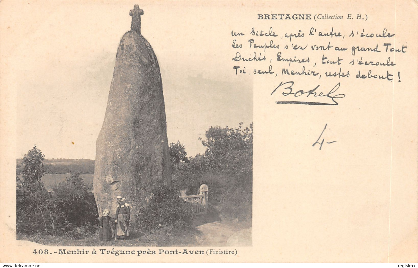 29-TREGUNC-MENHIR-N°2161-F/0041 - Trégunc