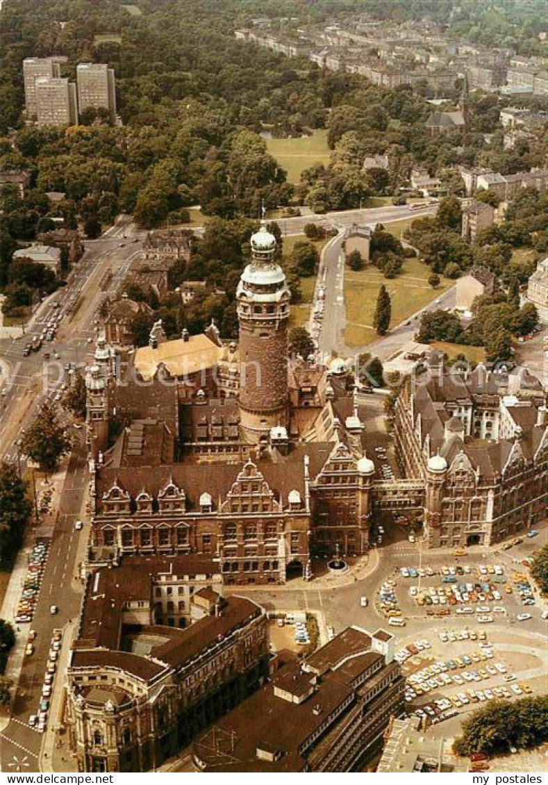 72618687 Leipzig Neues Rathaus Messestadt Aerofoto DDR Luftbildserie Der Interfl - Leipzig