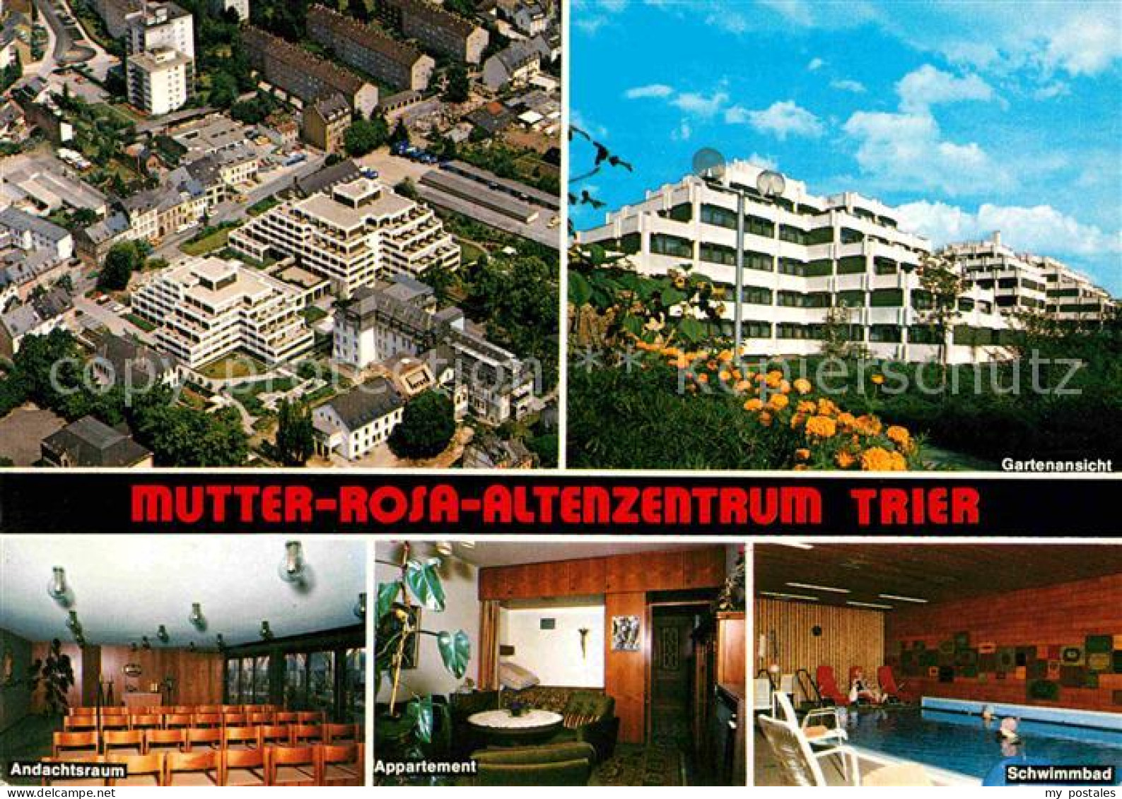 72618667 Trier Mutter Rosa Altenzentrum Schwimmbad Appartment Andachtsraum Flieg - Trier