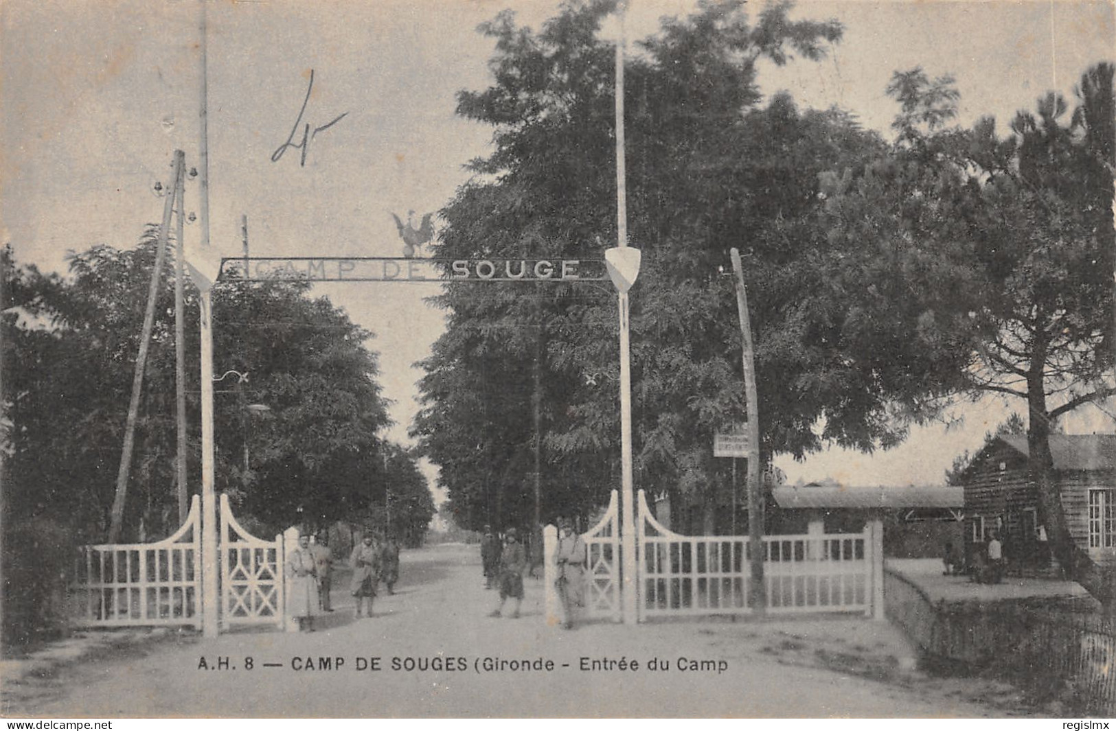 33-SOUGES-CAMP MILITAIRE-N°2161-H/0179 - Other & Unclassified