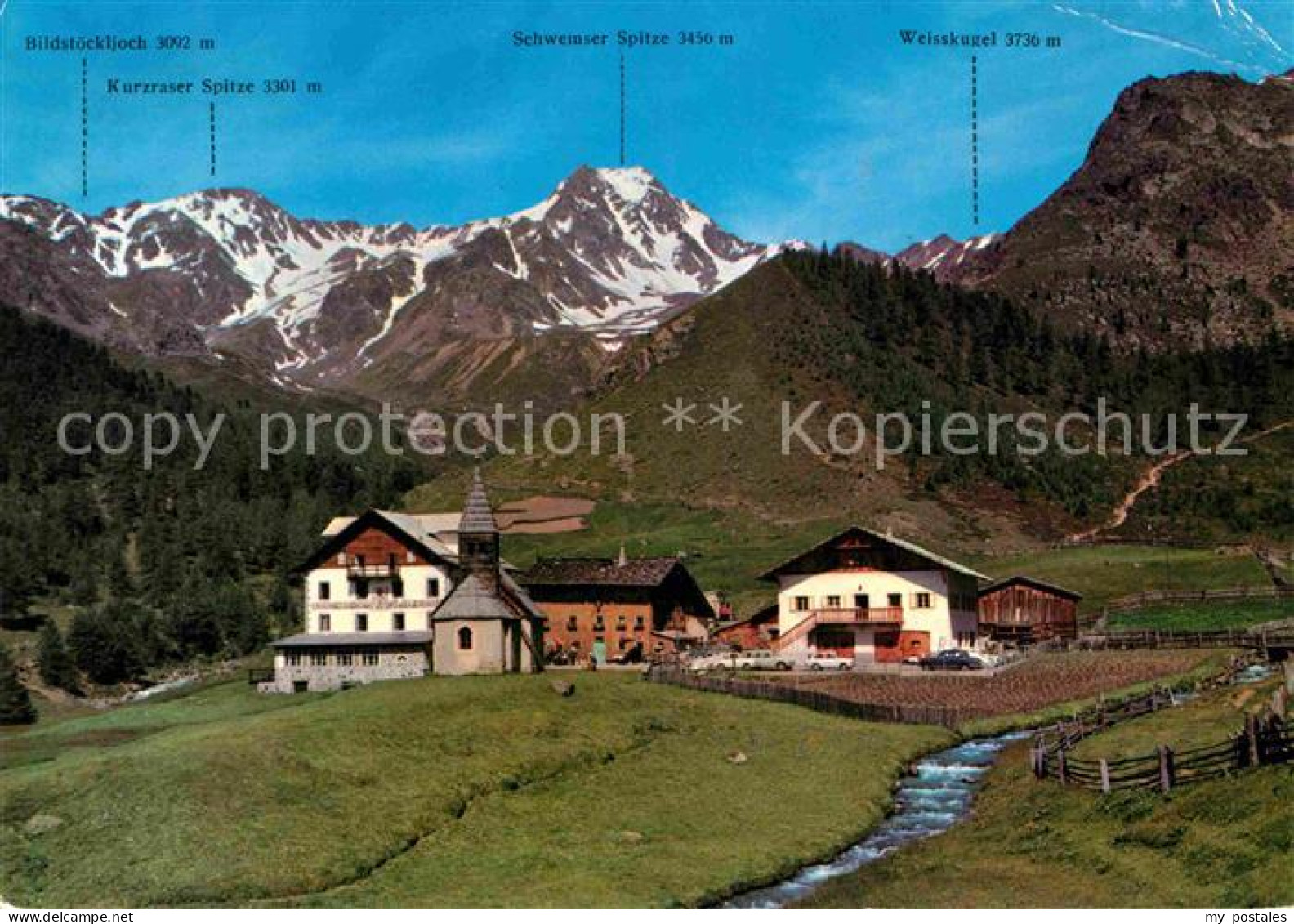 72618559 Schnalstal Gasthof Kurzras Albergo Maso Corto Val Senales Bozen Dolomit - Otros & Sin Clasificación