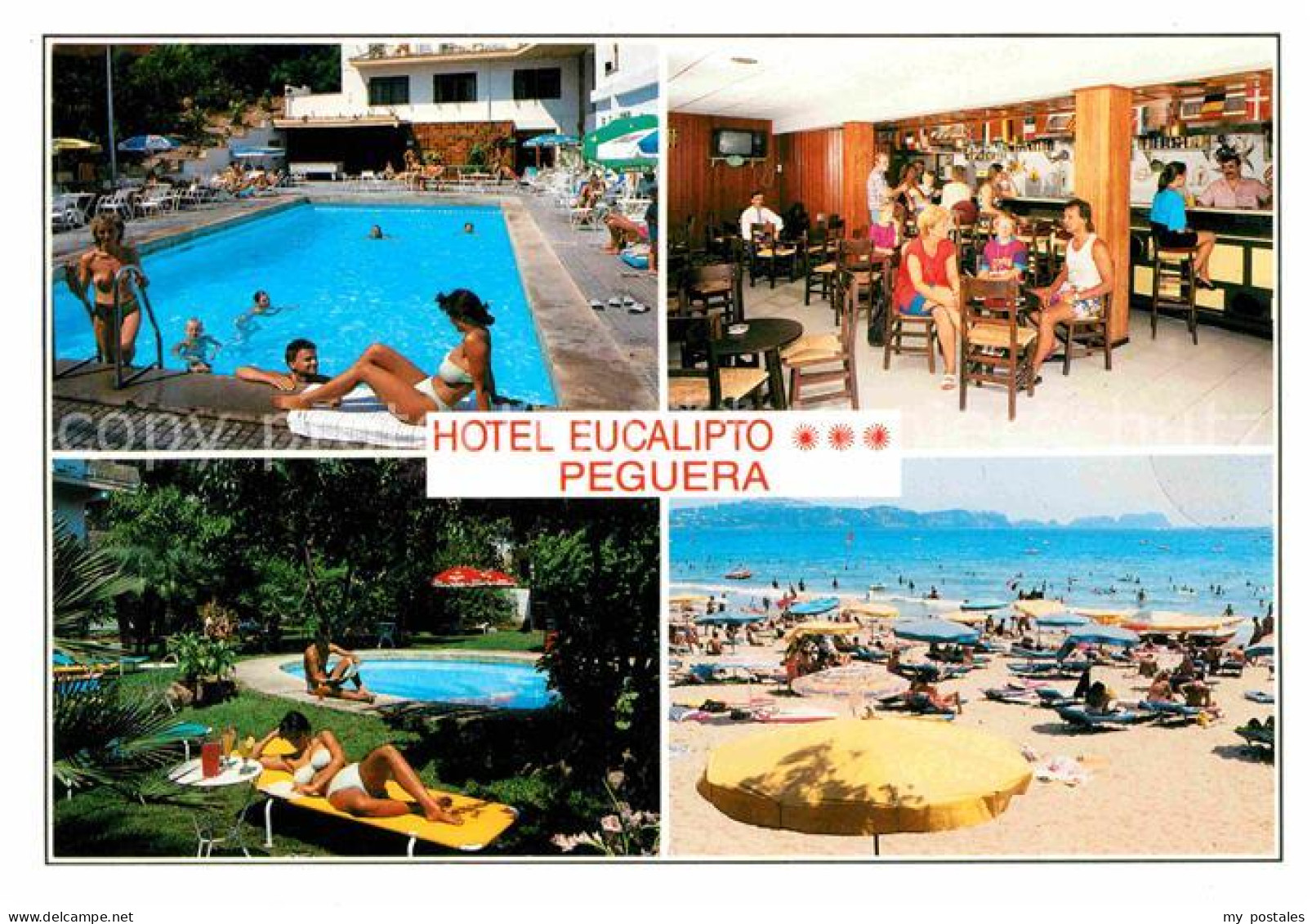 72618454 Paguera Mallorca Islas Baleares Hotel Eucalipto Restaurant Swimming Poo - Sonstige & Ohne Zuordnung