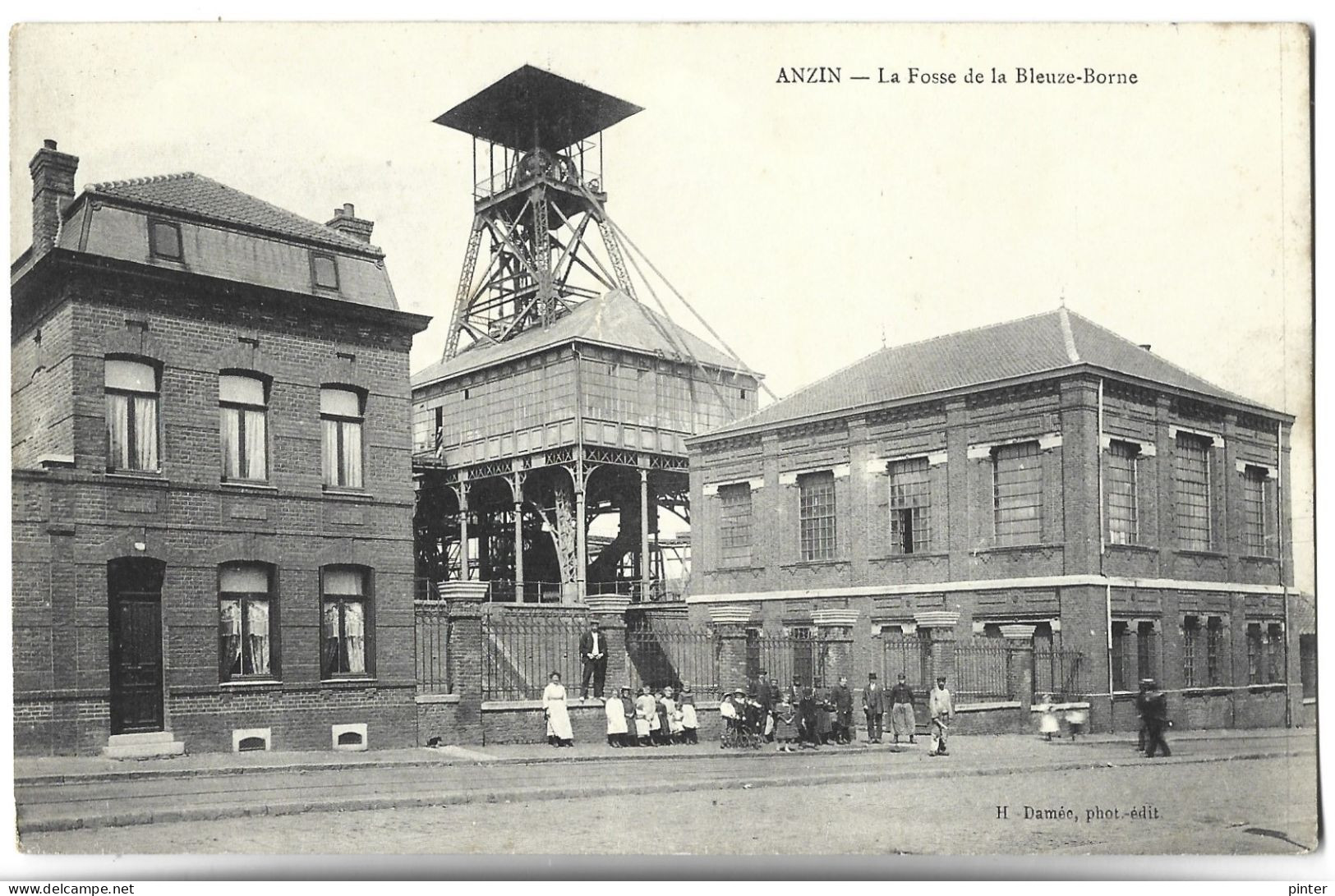 ANZIN - La Fosse De La Bleuze Borne - Anzin