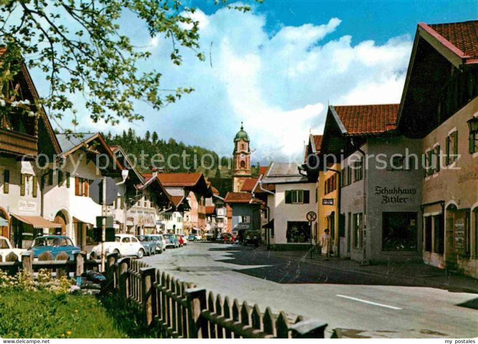 72617318 Mittenwald Bayern Obermarkt Pfarrkirche St Peter Und Paul Mittenwald - Mittenwald