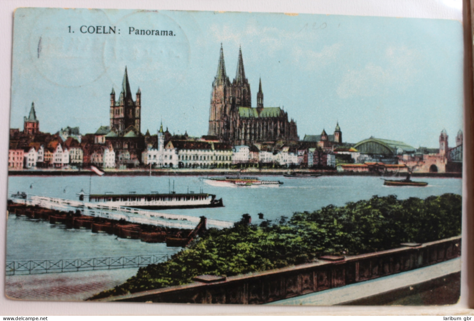 AK Köln Panorama 1914 Gebraucht #PD588 - Autres & Non Classés