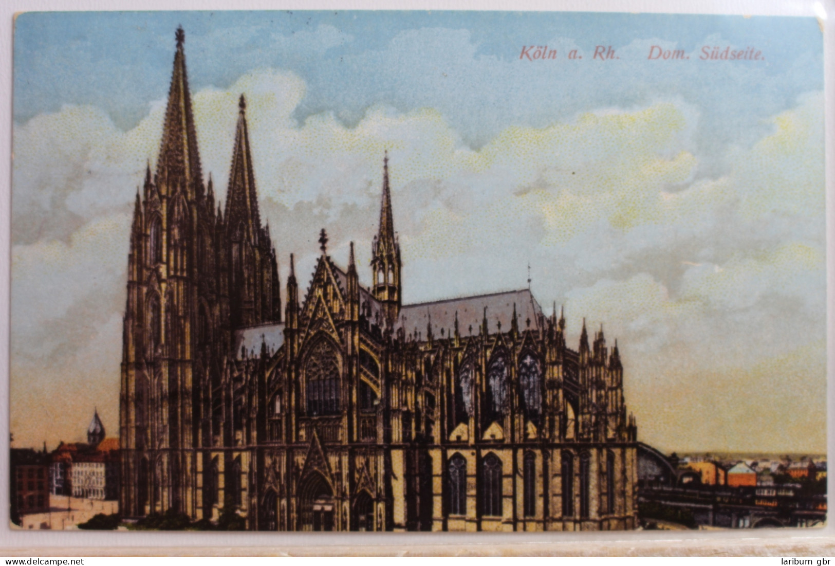 AK Köln Dom, Südseite 1913 Gebraucht #PD565 - Autres & Non Classés