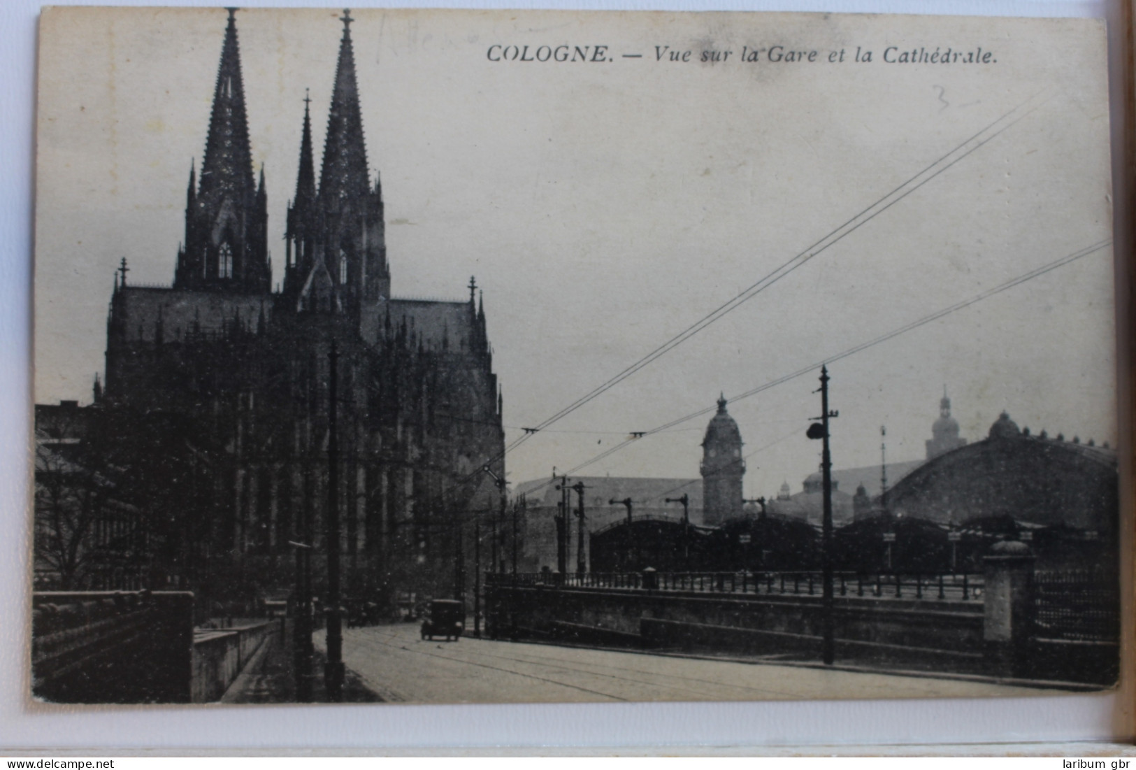 AK Köln Vue Sur La Gare Et La Cathédrale Ungebraucht #PD631 - Other & Unclassified