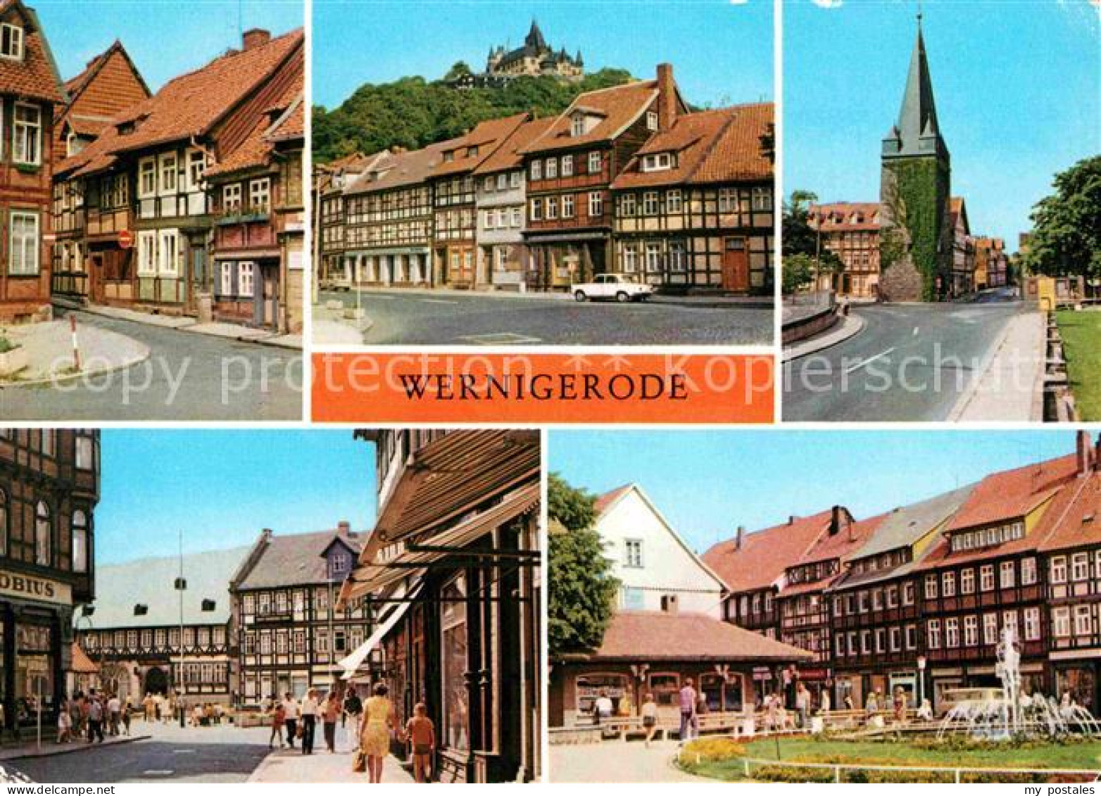 72616798 Wernigerode Harz Kleines Stadthaus Feudalmuseum Schloss Wernigerode Wes - Wernigerode