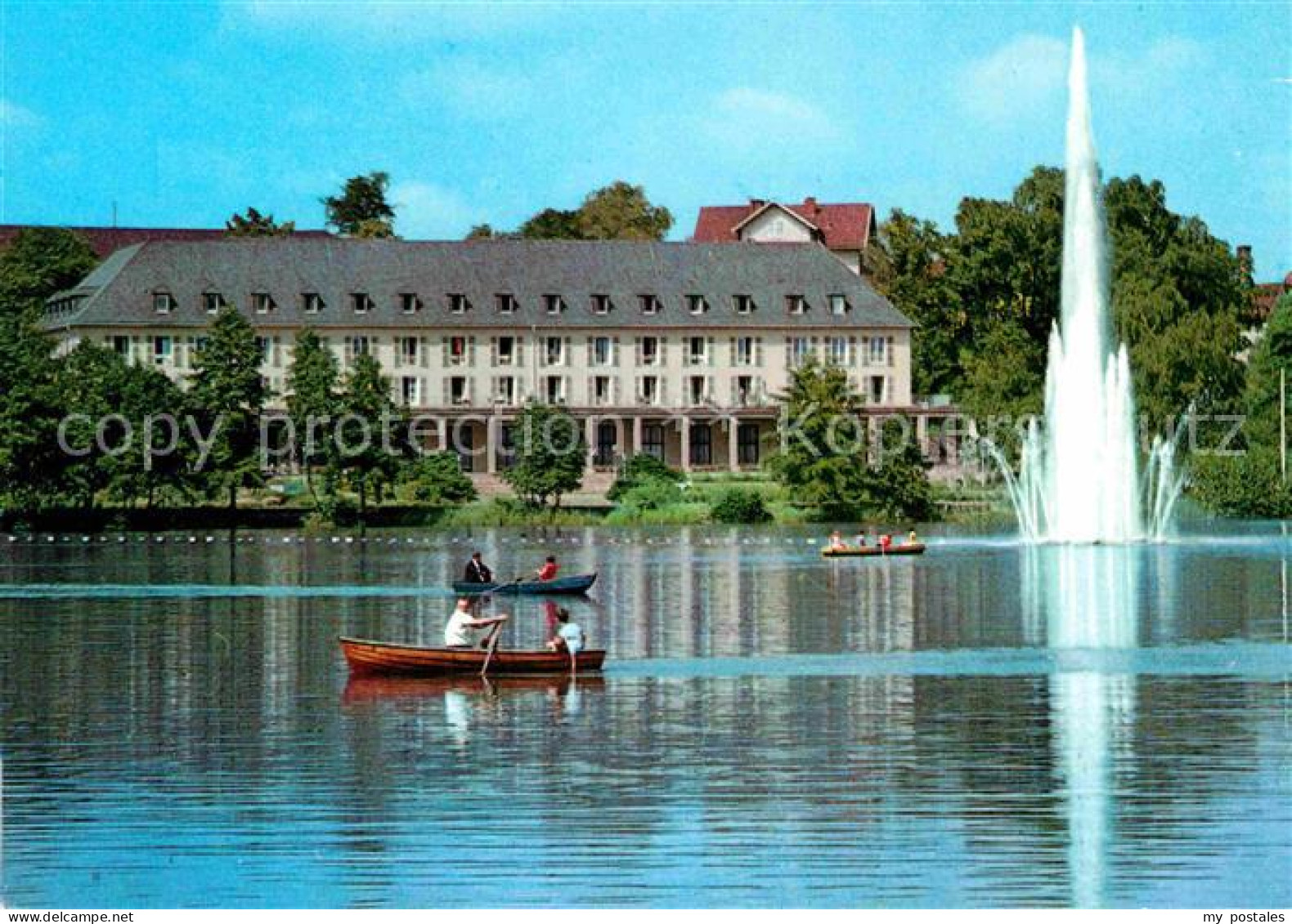 72616794 Bad Salzungen Kurhaus Am Burgsee Fontaene Bad Salzungen - Bad Salzungen