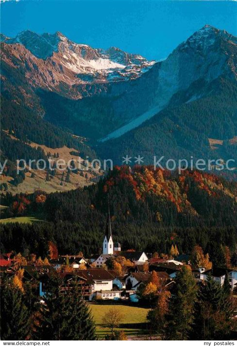 72616669 Fischen Allgaeu Mit Nebelhorn Und Rubihorn Fischen I.Allgaeu - Fischen