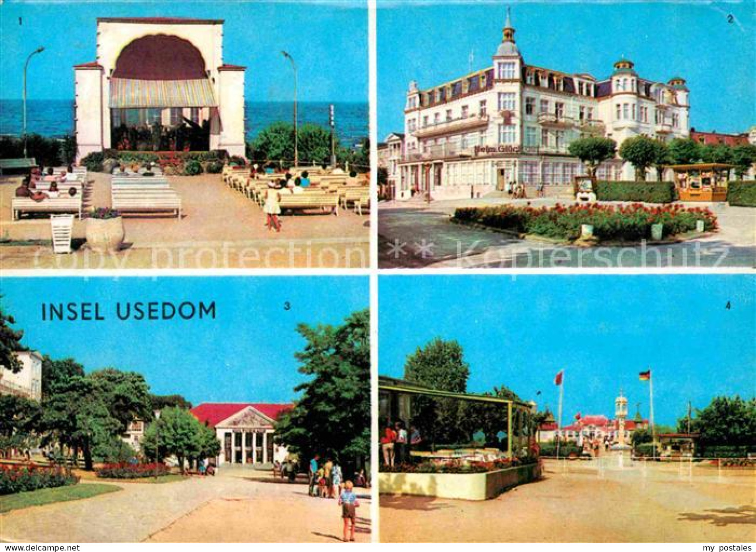 72616322 Insel Usedom Basin Konzertpavillon Zinnowitz Erholungsheim Glueck Auf H - Usedom