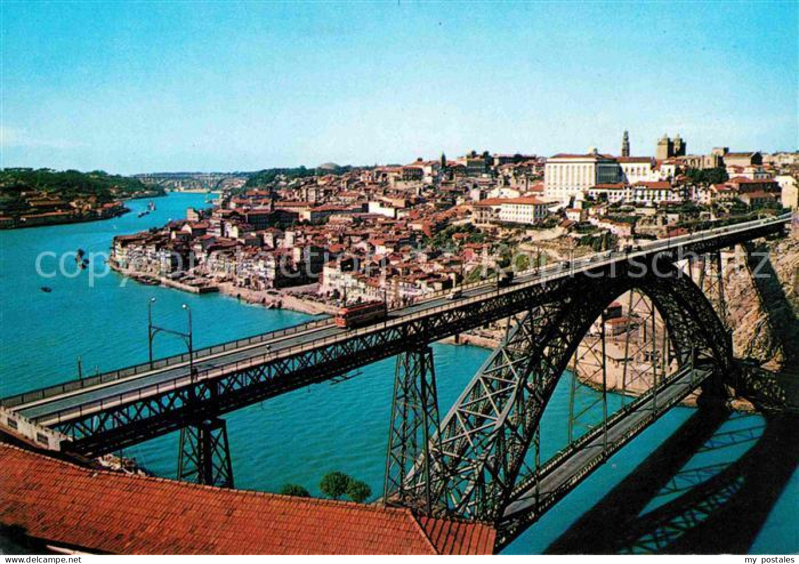 72616189 Porto Portugal Ponte De D Luis Sobre O Rio Douro Porto - Other & Unclassified