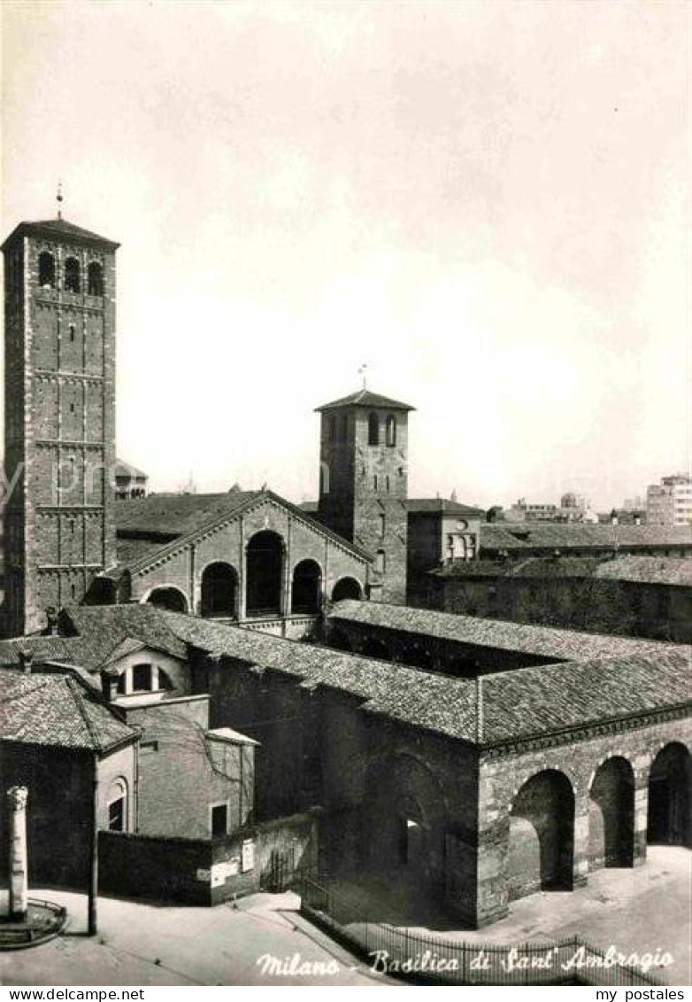 72616100 Milano Basilica Di Sant Ambrogio Milano - Sonstige & Ohne Zuordnung