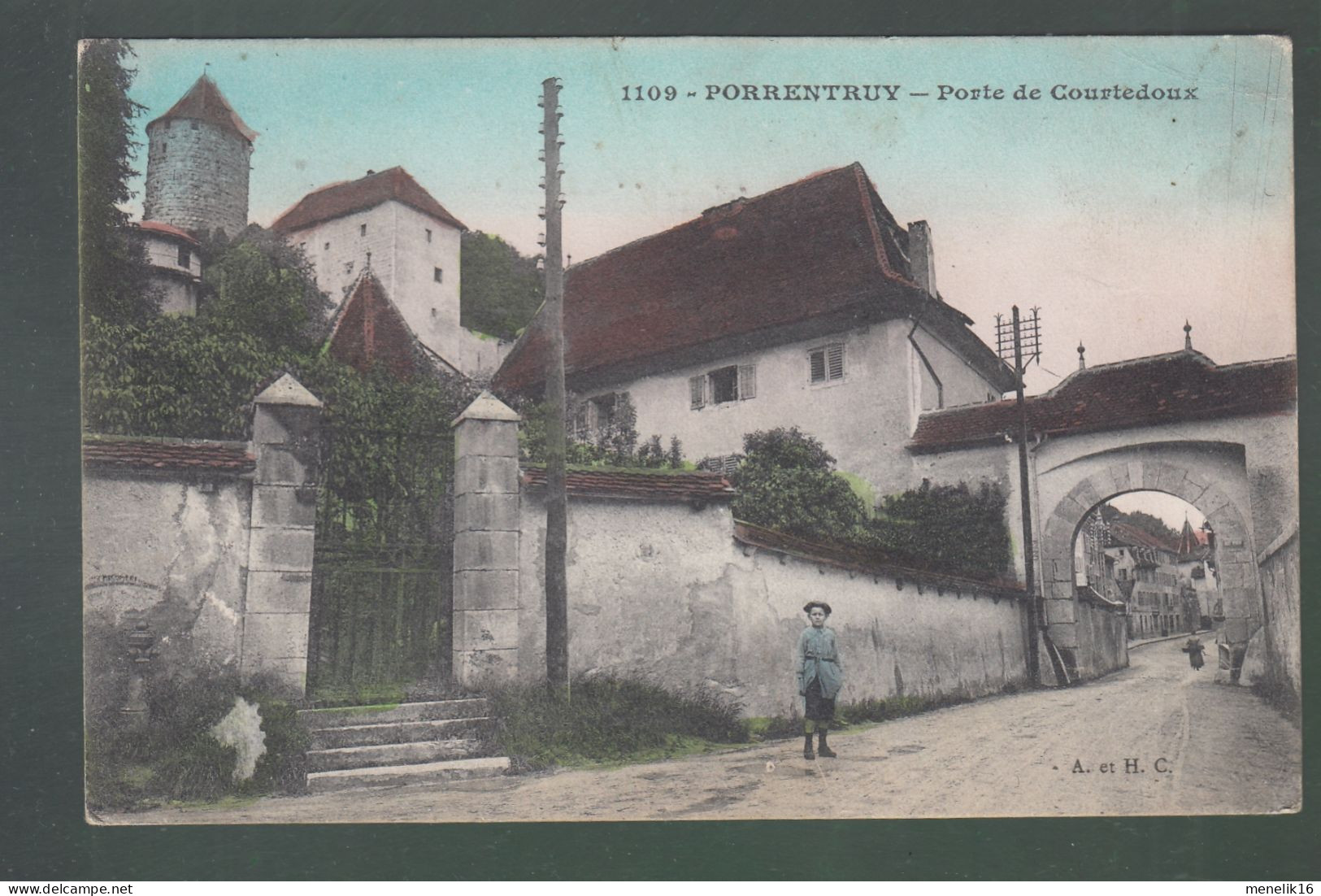 CP - 39 - Porrentruy - Porte De Courtedoux - Sonstige & Ohne Zuordnung