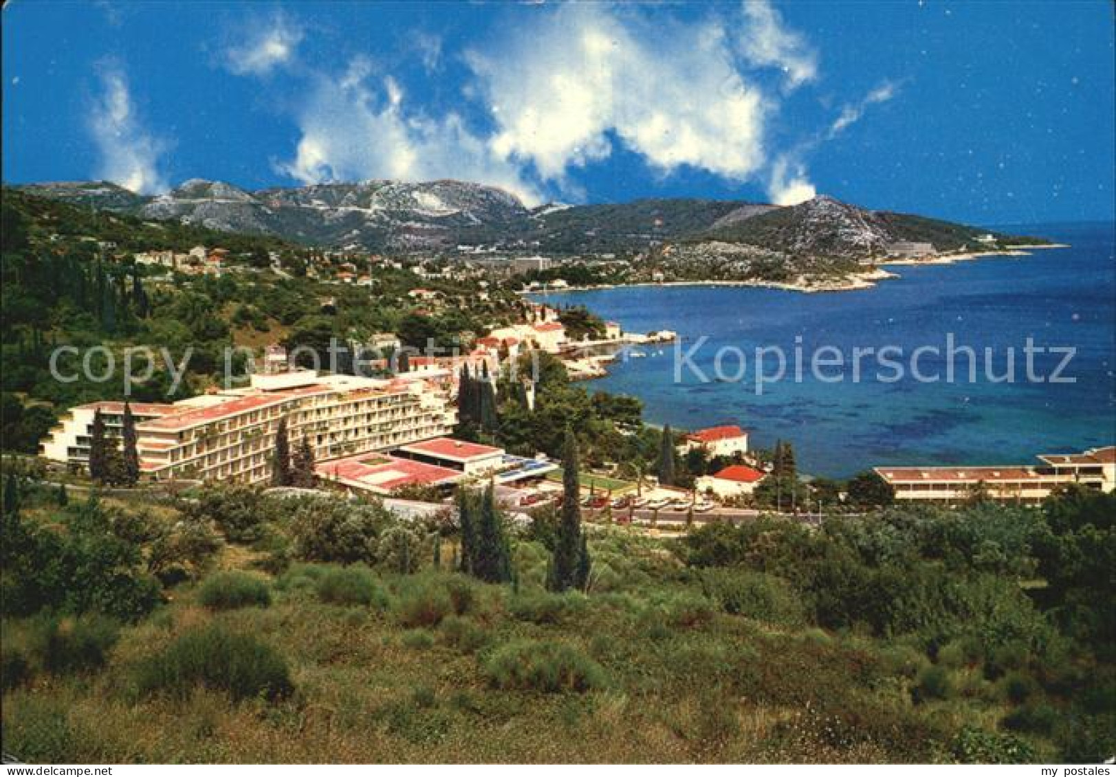 72614427 Mlini Hotel Astarea Fliegeraufnahme  - Kroatië