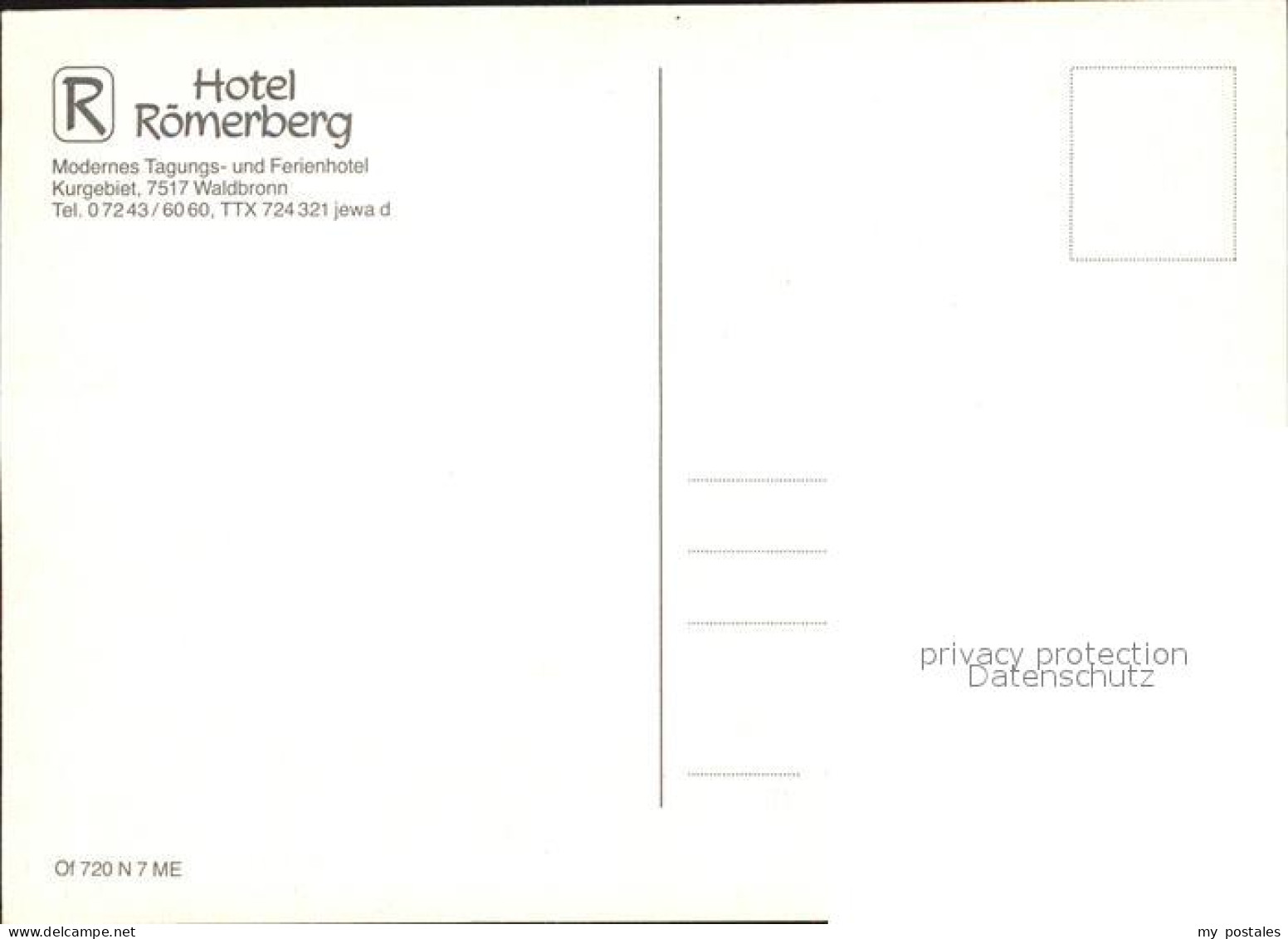 72614422 Waldbronn Albtal Hotel Roemerberg Waldbronn - Other & Unclassified