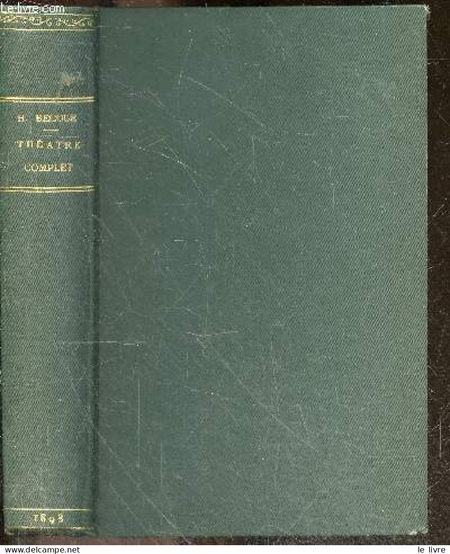 Theatre Complet - Tome II : Les Corbeaux, La Parisienne - BECQUE HENRY - 1898 - Andere & Zonder Classificatie