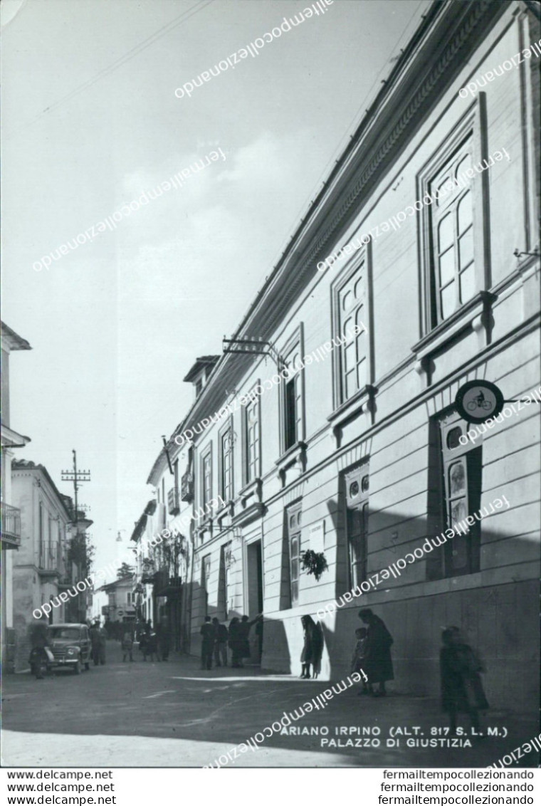 Aa825 Cartolina Ariano Irpino Palazzo Di Giustizia Provincia Di Avellino - Avellino