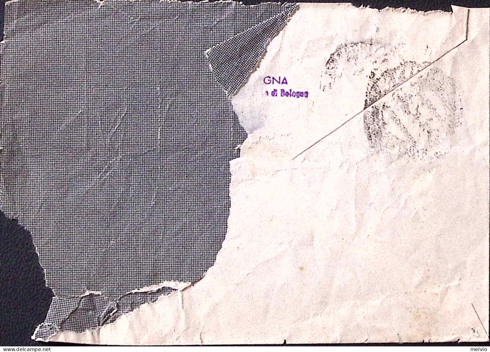 1944-Imperiale Sopr. RSI Sette C.25 Su Raccomandata S Lazzaro Di Savena (1.3.44) - Marcophilia