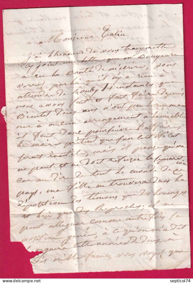 CURSIVE 18 CORREZE BOITE RURALE B LAFARGE POUR TULLE TAXE LOCALE 1 LETTRE - 1801-1848: Vorläufer XIX