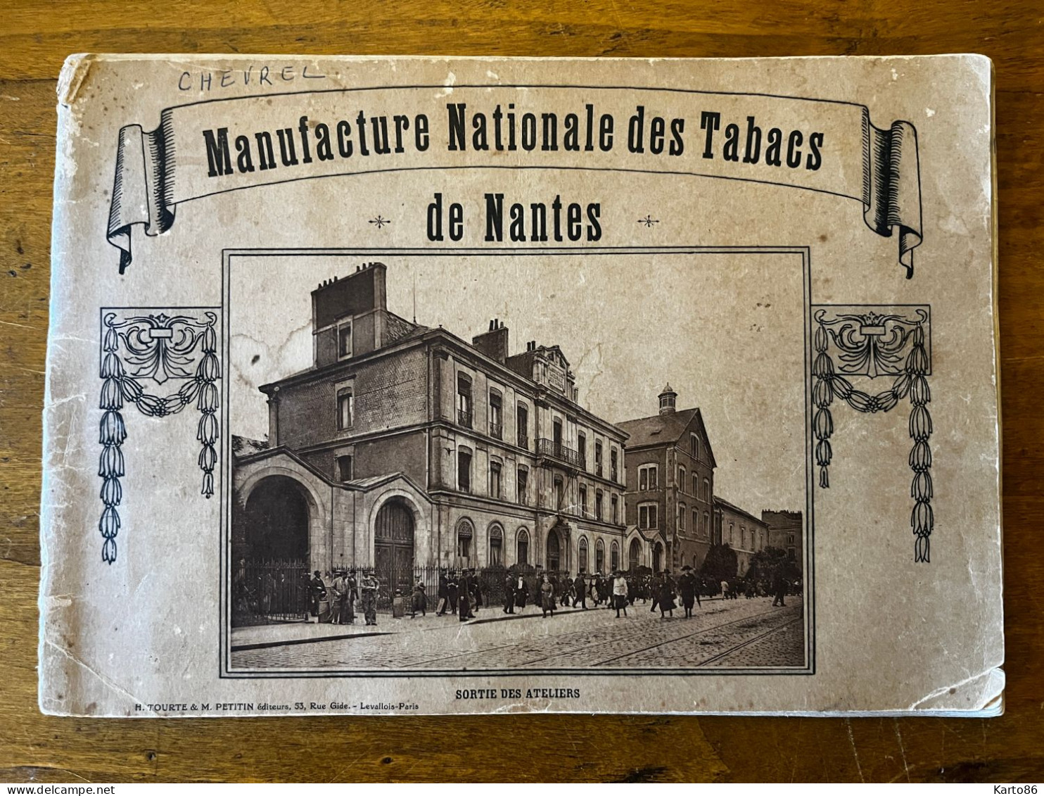 Nantes * Manufacture Nationale Des Tabacs * Livret Illustré Ancien 36pages * Tabac TABAC Cigares Cigarettes Ouvriers - Nantes