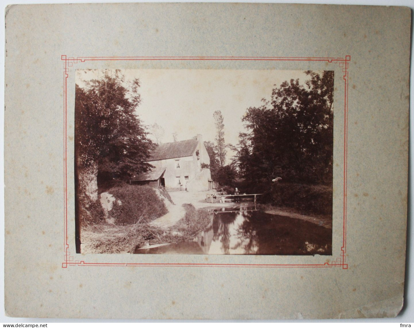 LAVOIR Au DOUET – Lavandière - Grande Photo (12x17 Cm) (** 2 Scans **) /GP33 - Other & Unclassified