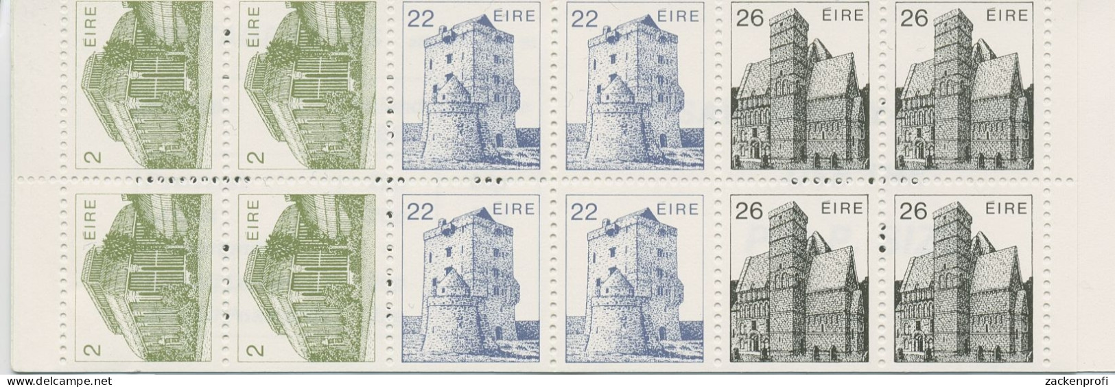 Irland 1982 Markenheftchen Architektur MH 9 Postfrisch (C95403) - Postzegelboekjes