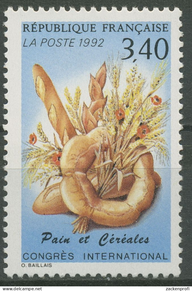 Frankreich 1992 Landwirtschaft Brot Und Getreide 2902 Postfrisch - Ongebruikt