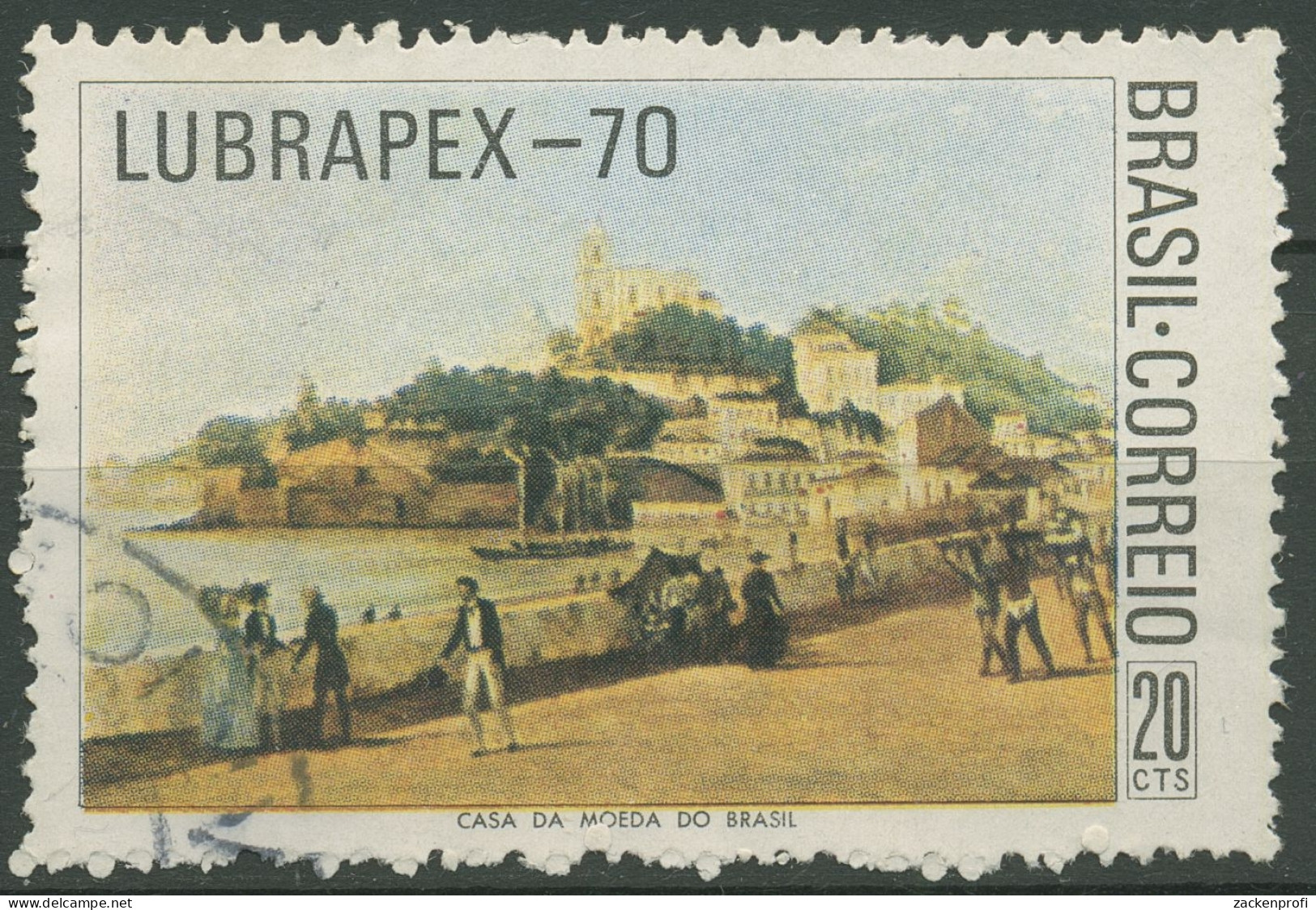 Brasilien 1970 LUBRAPEX Stadtansicht Rio De Janeiro 1270 Gestempelt - Usados