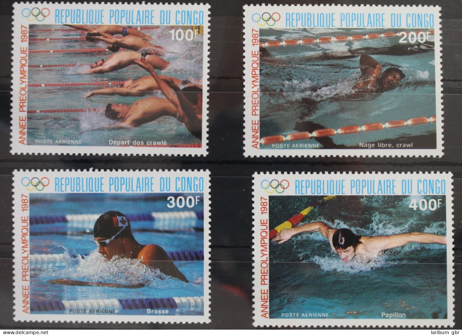 Kongo (Brazzaville) 1076-1079 Postfrisch Olympische Spiele #WW540 - Autres & Non Classés