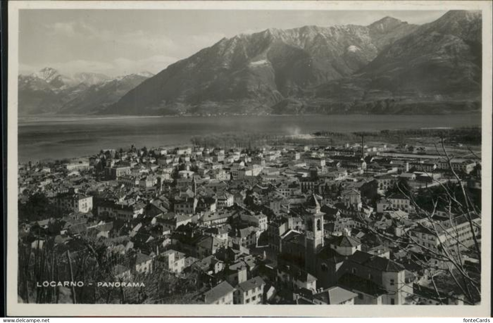 11293891 Locarno TI Panorama Locarno - Andere & Zonder Classificatie