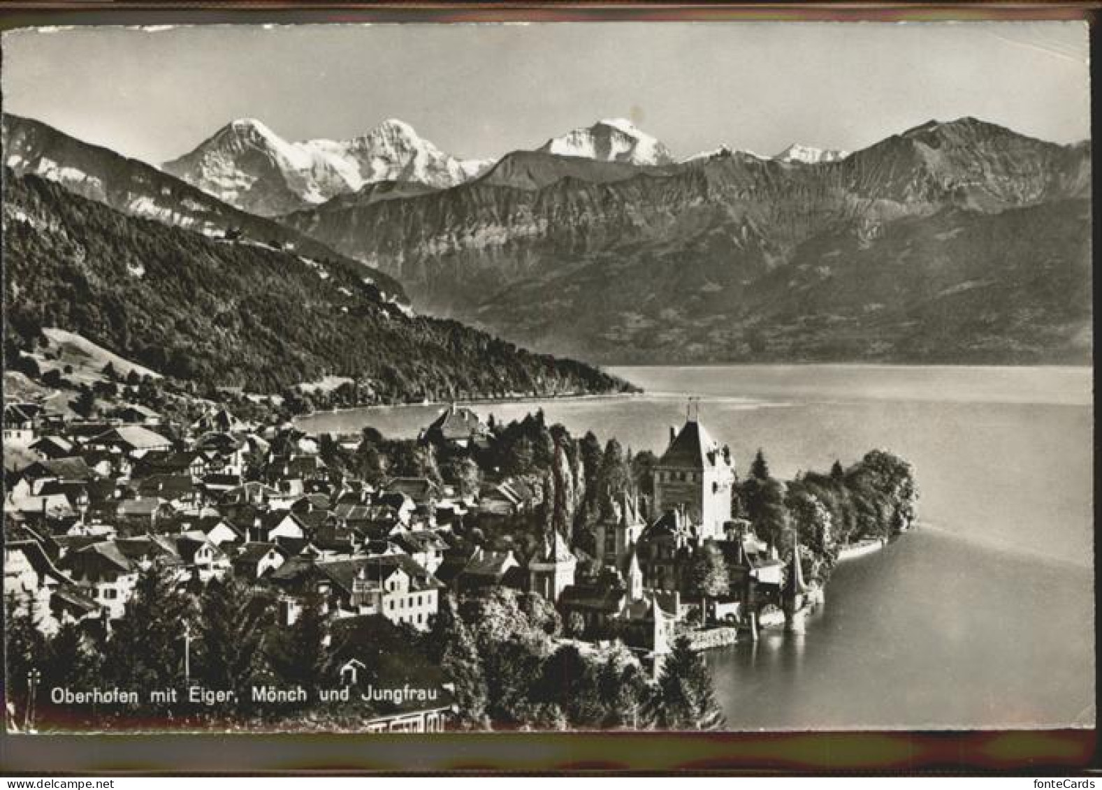 11293411 Oberhofen Thunersee Eiger Moench Jungfrau Oberhofen Am Thunersee - Other & Unclassified