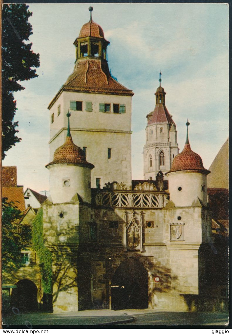 °°° 31086 - GERMANY - WEISSENBURG - ELLINGER TOR -  With Stamps °°° - Weissenburg