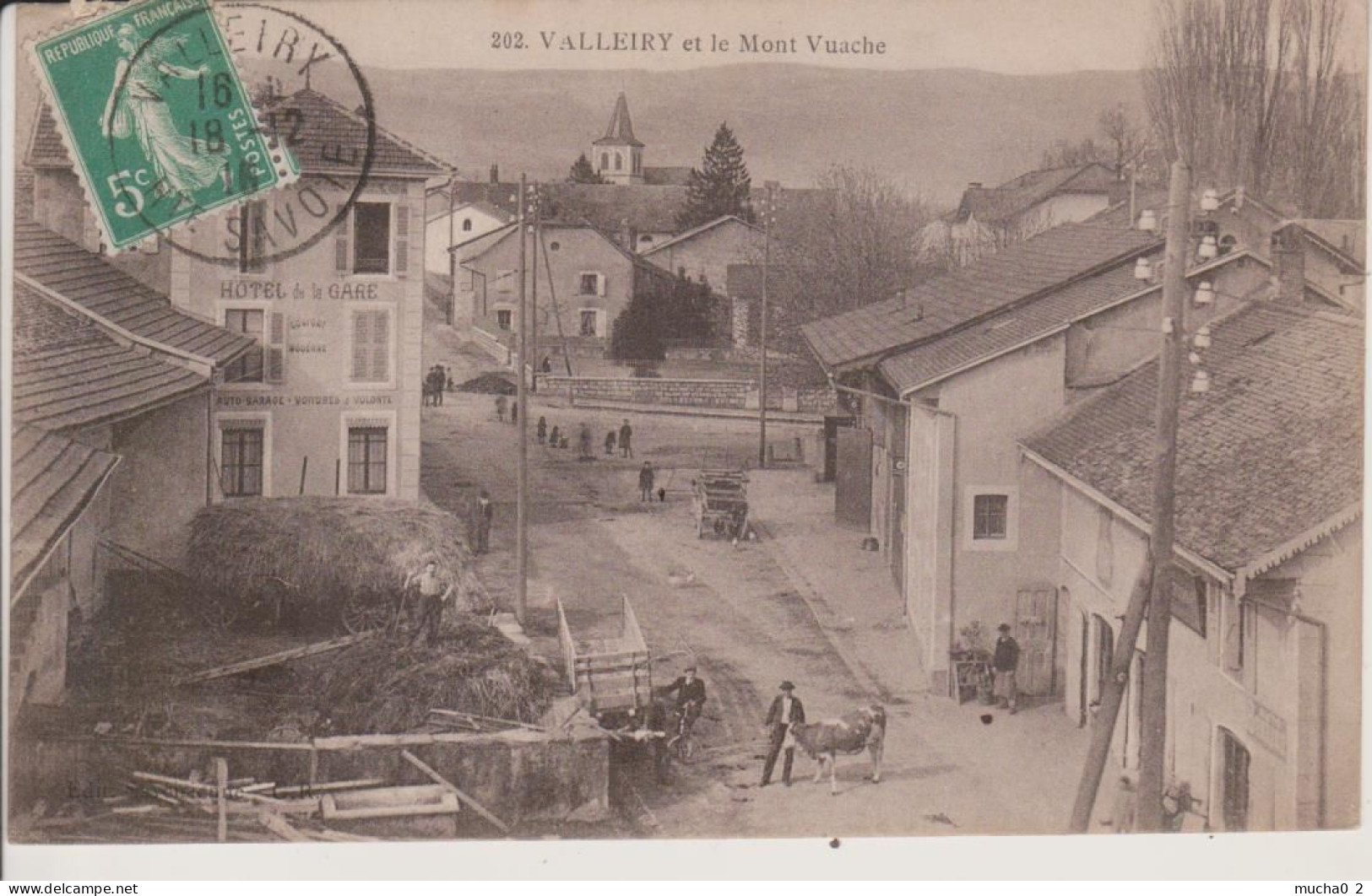 74 - VALLEIRY - ET LE MONT VUACHE - Other & Unclassified