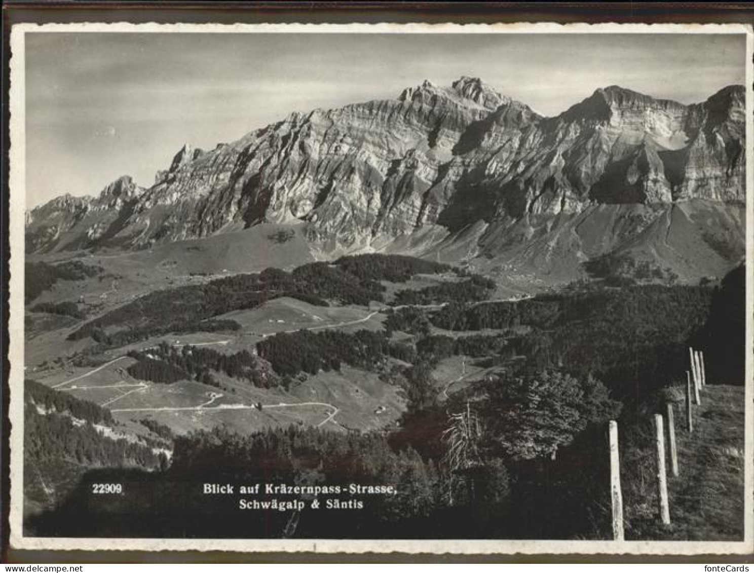 11292961 Schwaegalp AR Saentis Kraezernpass Strasse Schwaegalp - Other & Unclassified