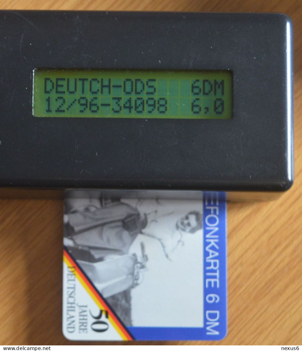 Germany - 50 Jahre Deutschland - Picknick Mit Motorroller 2 - O 0045 - 06.1993, 6DM, 7.500ex, Mint - O-Serie : Serie Clienti Esclusi Dal Servizio Delle Collezioni