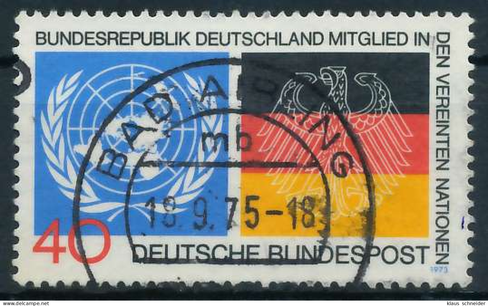 BRD 1973 Nr 781 Zentrisch Gestempelt X84FF4A - Used Stamps