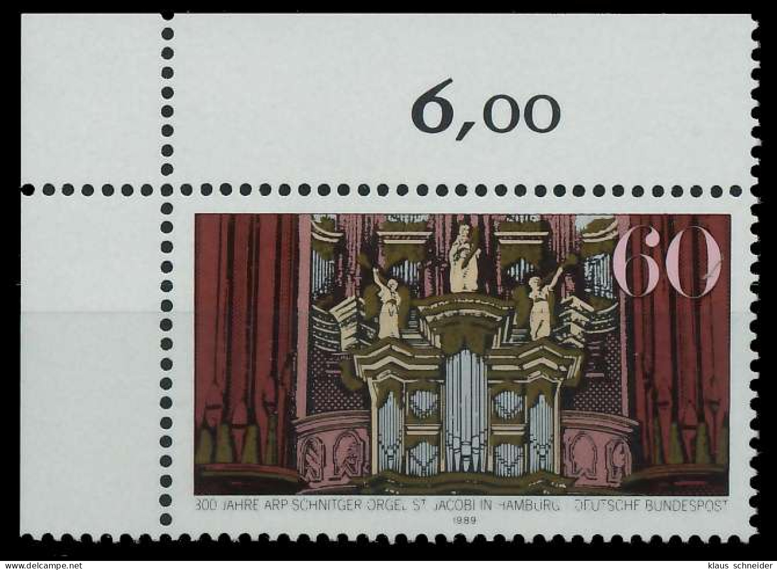 BRD 1989 Nr 1441 Postfrisch ECKE-OLI X85BD26 - Unused Stamps