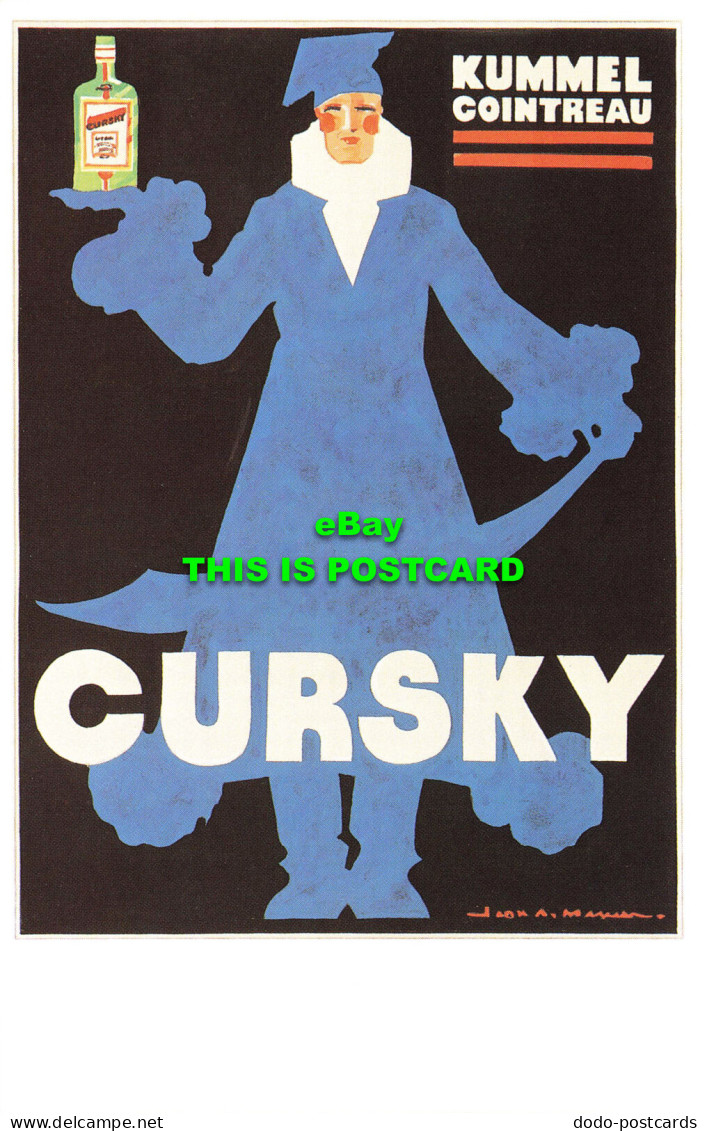 R570277 Kummel Cointreau. Cursky. Dalkeiths Classic Poster Series. P238. Jean A. - World