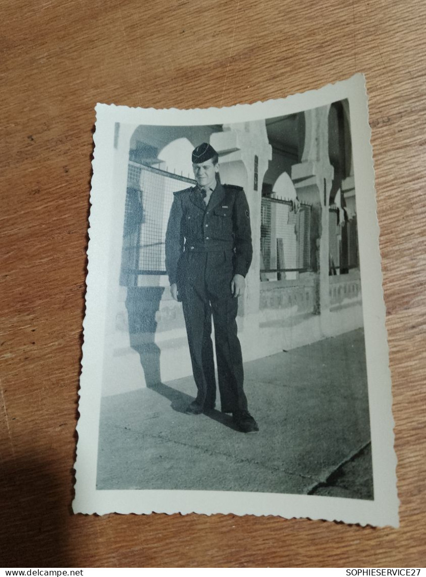 563 // PHOTO ANCIENNE 8 X 6 CMS /  MILITAIRE AU MAROC - Krieg, Militär